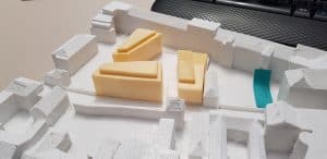 Baumassenmodell-3D-Druck
